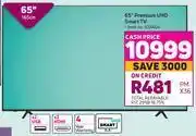 Game Hisense 65" (165cm) Premium UHD Smart TV 824404 offer