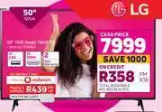Game LG 50" (127cm) UHD Smart ThinQ TV 824842 offer