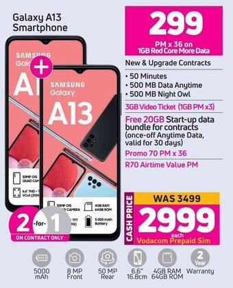 Game Samsung Galaxy A13 Smartphone offer