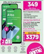 Game Oppo A16s 4G Smartphone offer