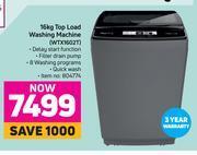Game Hisense 16kg Top Load Washing Machine WTX1602T offer