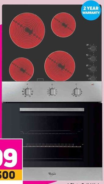 Game Whirlpool 60cm Ceran Hob With Controls Black AKM 9010 offer