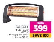 Game Salton 3 Bar Heater offer