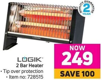 Game Logik 2 Bar Heater offer