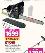 Game Ryobi 40cc Petrol Chain Saw offer