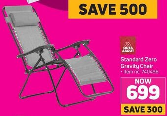 Out & About Standard Zero Gravity Chair