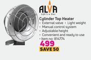 Game Alva Cylinder Top Heater offer