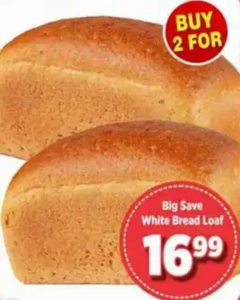 Big Save Big Save White Bread Loaf offer