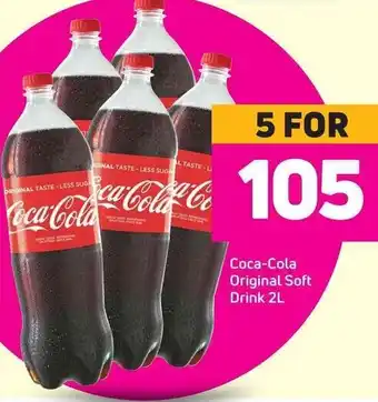 Game Coca Cola Original Soft Drink 5 x 2L offer