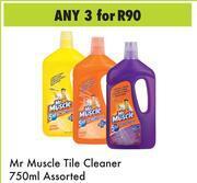 Game Mr Muscle Tile Cleaner Assorted 3 x 750ml offer