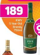 Game KWV 5 Year Old Brandy 750ml offer