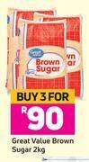 Game Great Value Brown Sugar 3 x 2Kg offer
