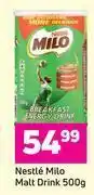 Game Nestle Milo Malt Drink 500g offer