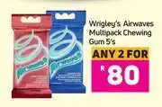 Game Wrigley's Airwaves Multipack Chewing Gum 2 x 5's offer