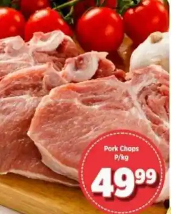 Big Save Pork Chops offer