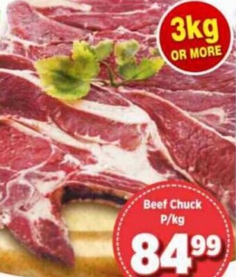 Big Save Beef Chuck offer