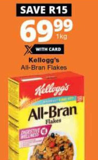 Checkers Kellogg's All-Bran Flakes 1kg offer