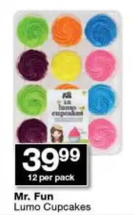 Mr. Fun Lumo Cupcakes 12 per pack