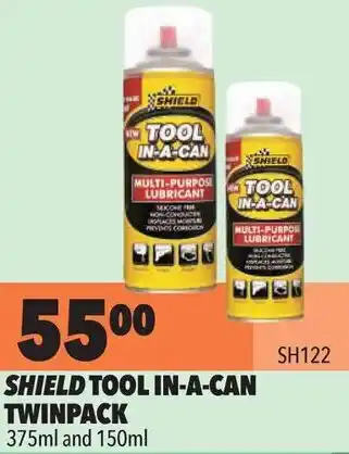 Midas Shield Tool In-a-can Twinpack 375ml and 150ml offer