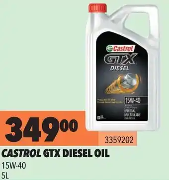 Castrol GTX Diesel Oil 15W-40 5L