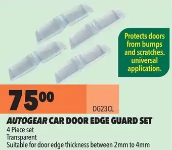 Midas Autogear Cap Door Edge Guard Set 4-piece offer