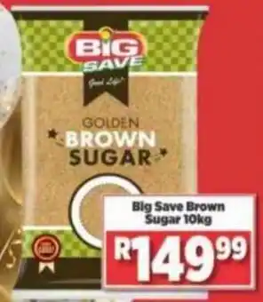 Big Save Big Save Brown Sugar 10kg offer