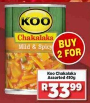 Koo Chakalaka Assorted 410g