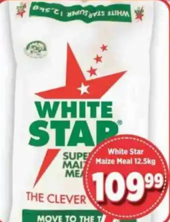 Big Save White Star Maize Meal 12,5kg offer