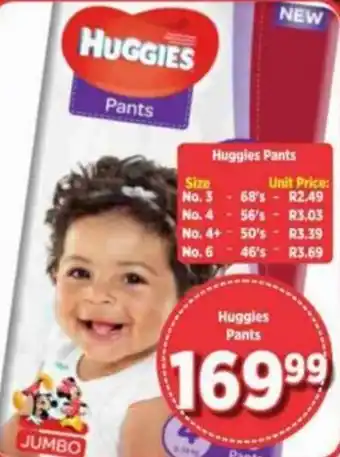 Big Save Huggies Pants offer