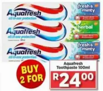 Aquafresh Toothpaste 100ml