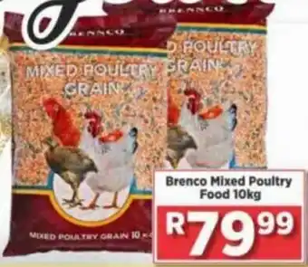 Big Save Brennco Mixed Poultry Food 10kg offer