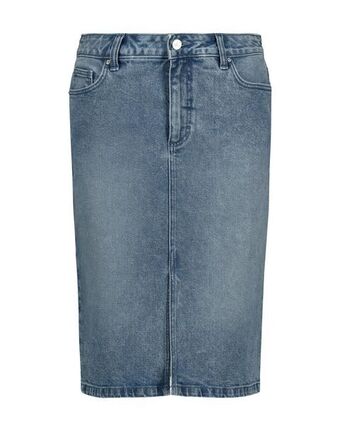 Woolworths Front slit denim pencil skirt offer