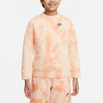 Sportscene Nike boys nsw orange sweat top offer