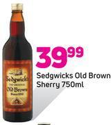 Sedgwicks Old Brown Sherry 750ml