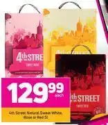 Game 4th Street Natural Sweet White, Rose Or Red 5L offer