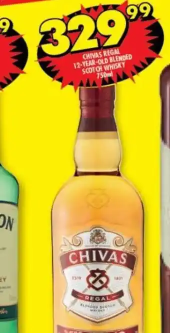 Shoprite Chivas regal whiskey offer