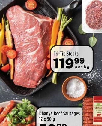 Beef steaks