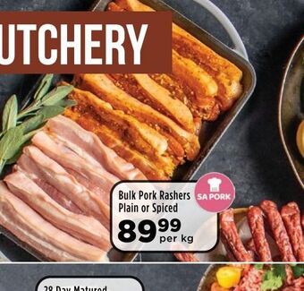 Food Lover's Market Pork rashers offer