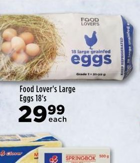 Food lover's market eggs