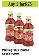 Game Wellington's Tomato Sauce 700ml- For Any 3 offer