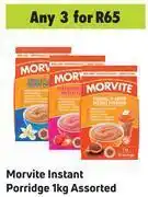 Game Morvite Instant Porridge 1Kg Assorted- For Any 3 offer