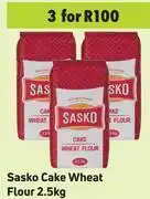 Game Sasko Cake Wheat Flour 2.5Kg- For 3 offer