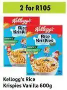 Game Kellogg's Rice Krispies (Vanilla) 600g- For 2 offer