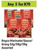 Game Royco Marinade/Sauce/Gravy 32g/38g/39g Assorted- For Any 5 offer