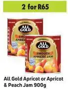 Game All Gold Apricot Or Apricot & Peach Jam 900g- For 2 offer