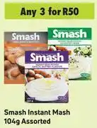 Game Smash Instant Mash 104g Assorted- For Any 3 offer