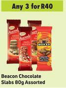 Game Beacon Chocolate Slabs Assorted-For 3 x 80g offer