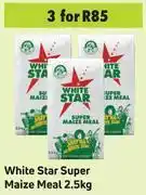 Game White Star Super Maize Meal 2.5Kg- For 3 offer