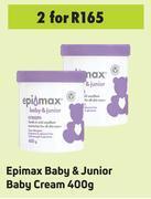 Epimax Baby & Junior Baby Cream-For 2 x 400g