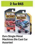Game Zuru Single Metal Machines Die Cast Car Assorted-For 2 offer